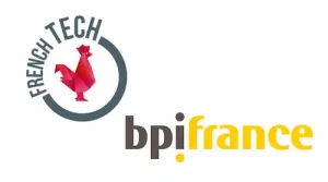 Logo de la french tech et BPI France