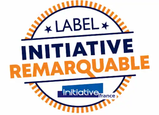 Certifié par le label initiative remarquable, d'Initiative France